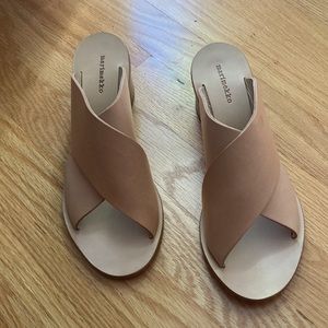 Marimekko Cross Leather Sandal (NWT)